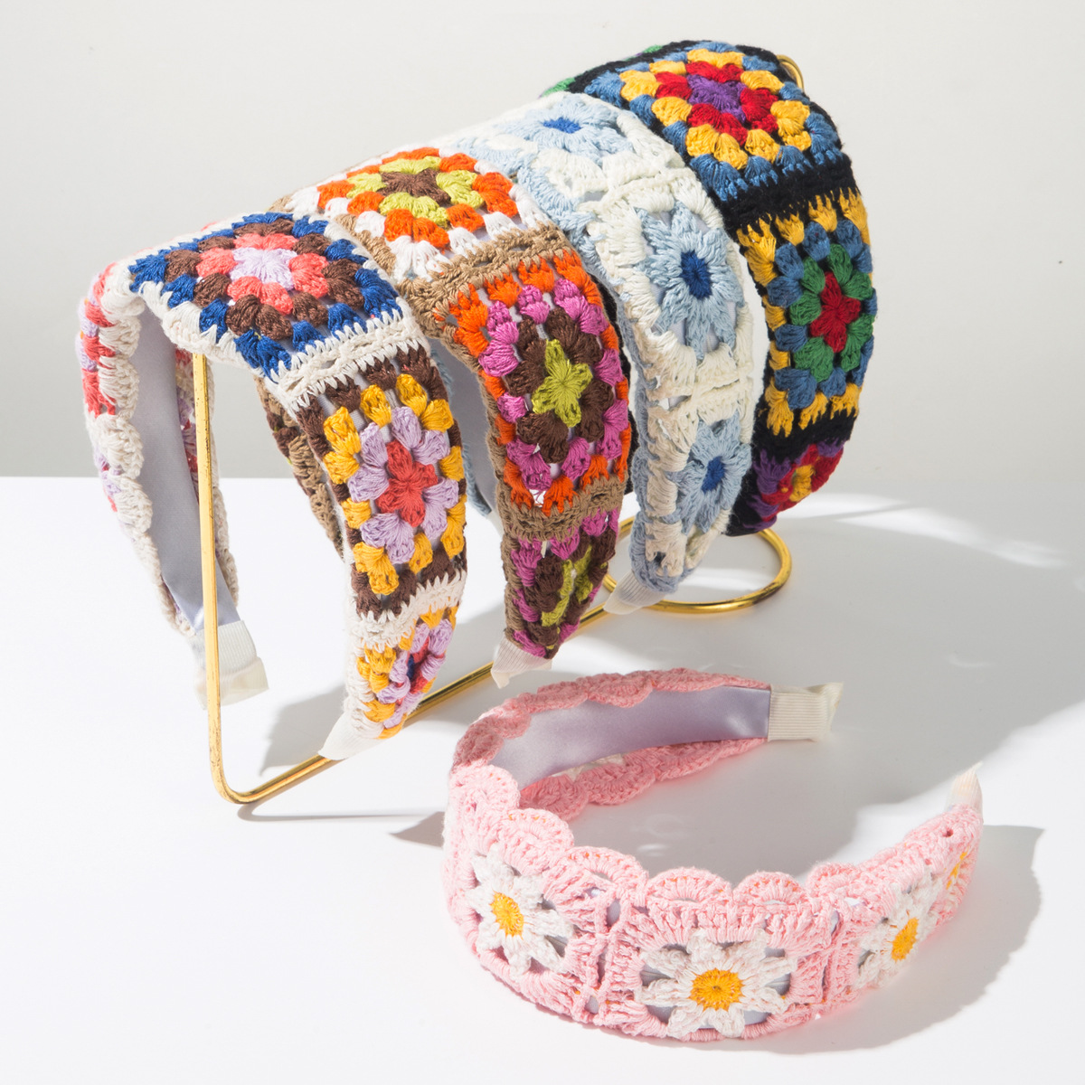 Headband Summer Knit - Diadema Boho Tejida a Mano con