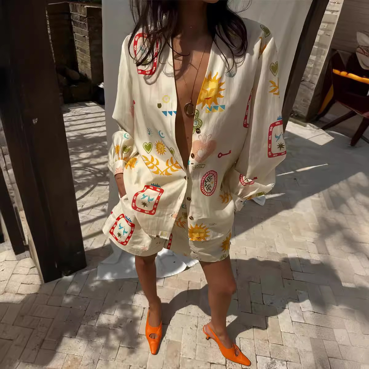 Conjunto Casual de 2 Piezas pa - Romper Floral Print reseña y precio
