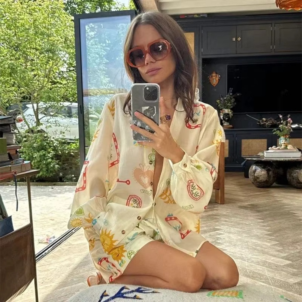 Conjunto Casual de 2 Piezas pa - Romper Floral Print reseña y precio