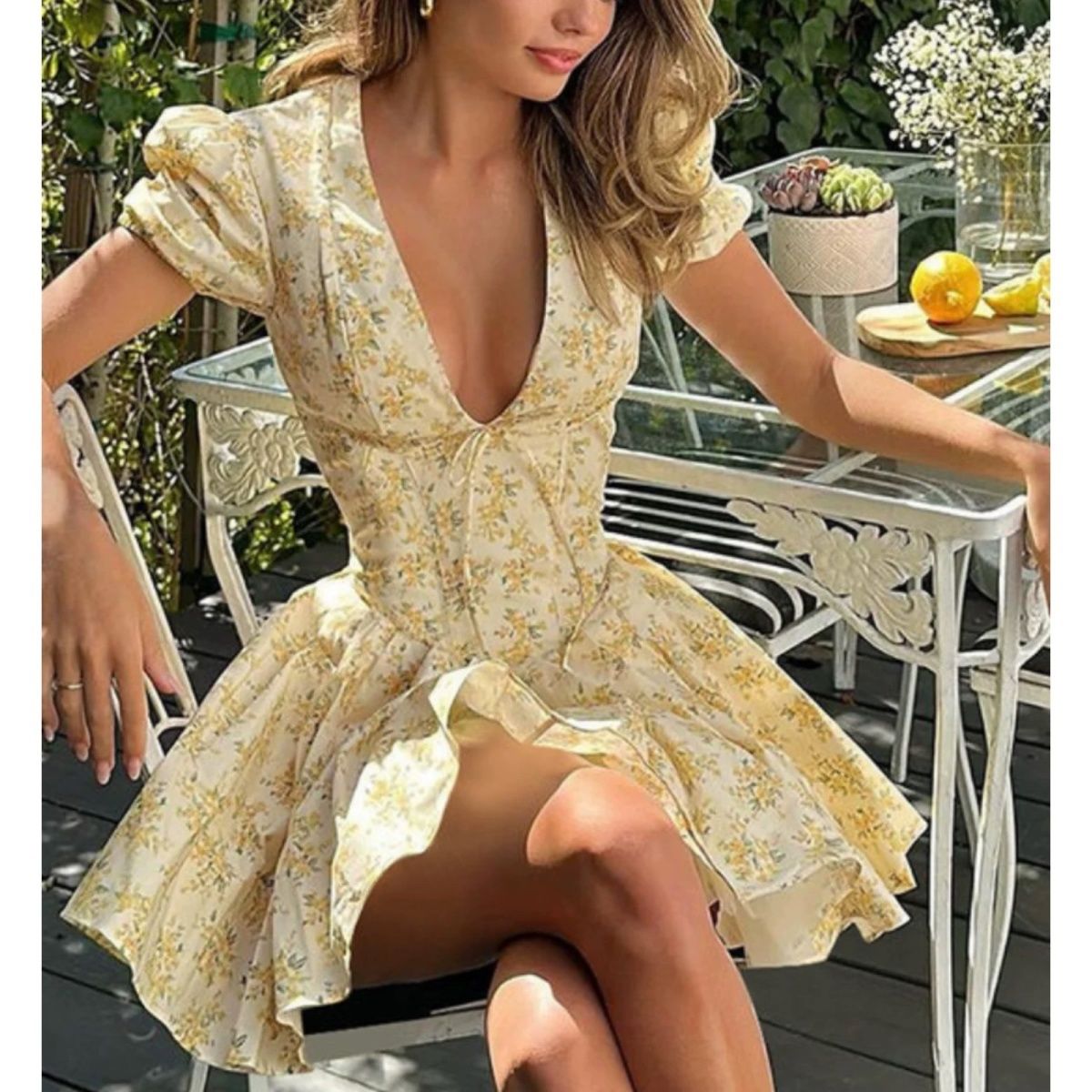 Vestido Floral francés 4XL, ve - Romper Floral Print reseña y precio