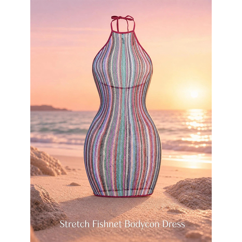 1 pieza de vestido de red sexy - Cover Up Kaftan reseña y precio