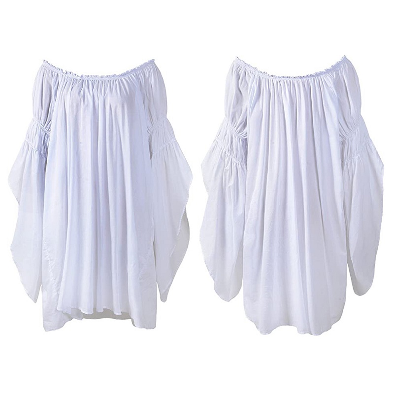 Blusa Vintage Medieval Renacen - Blouse Off Shoulder reseña y precio