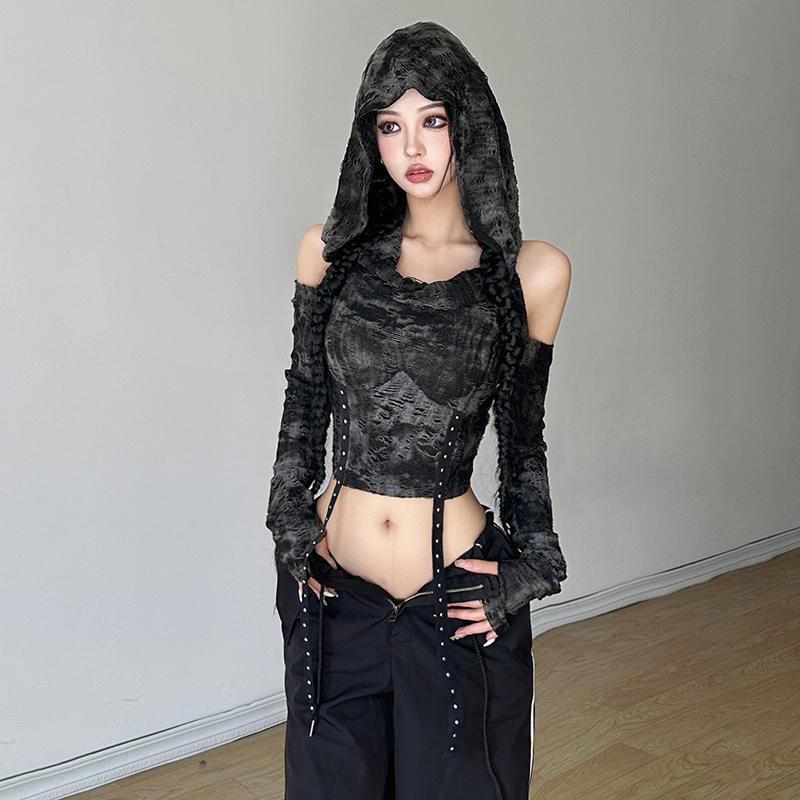 Camiseta de manga larga con ca - Blouse Off Shoulder reseña y precio